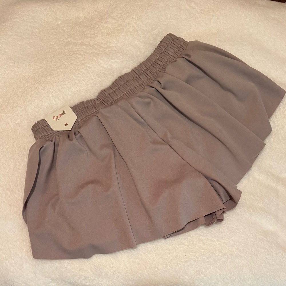 Sparkle & Fade Women's Gray Skorts